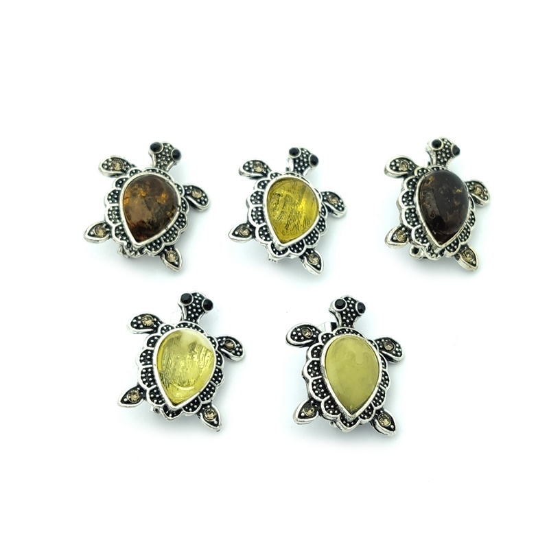 Брошь "Черепаха" янт